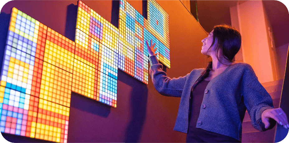 Panele ścienne TWINKLY LED Squares - Rozszerzenie (Multicolor)